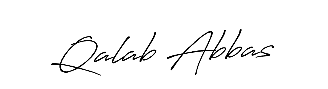 Here are the top 10 professional signature styles for the name Qalab Abbas. These are the best autograph styles you can use for your name. Qalab Abbas signature style 7 images and pictures png
