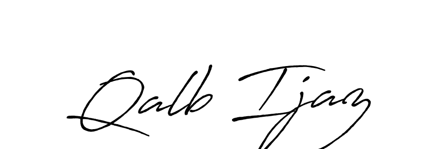 You can use this online signature creator to create a handwritten signature for the name Qalb Ijaz. This is the best online autograph maker. Qalb Ijaz signature style 7 images and pictures png