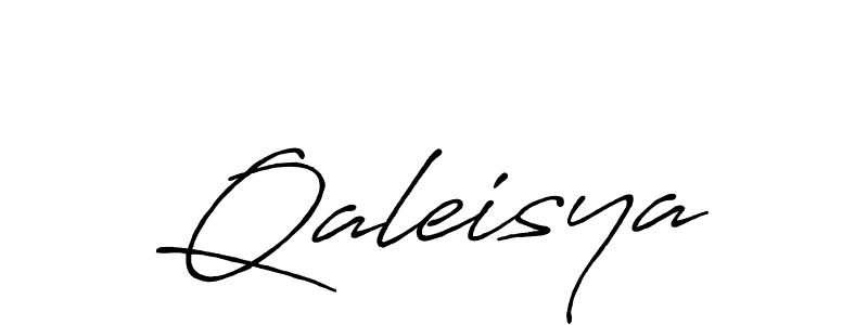 It looks lik you need a new signature style for name Qaleisya. Design unique handwritten (Antro_Vectra_Bolder) signature with our free signature maker in just a few clicks. Qaleisya signature style 7 images and pictures png
