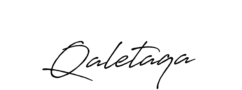 Qaletaqa stylish signature style. Best Handwritten Sign (Antro_Vectra_Bolder) for my name. Handwritten Signature Collection Ideas for my name Qaletaqa. Qaletaqa signature style 7 images and pictures png