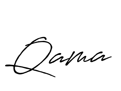 The best way (Antro_Vectra_Bolder) to make a short signature is to pick only two or three words in your name. The name Qama include a total of six letters. For converting this name. Qama signature style 7 images and pictures png