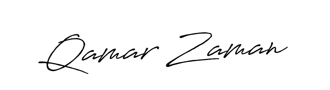 if you are searching for the best signature style for your name Qamar Zaman. so please give up your signature search. here we have designed multiple signature styles  using Antro_Vectra_Bolder. Qamar Zaman signature style 7 images and pictures png