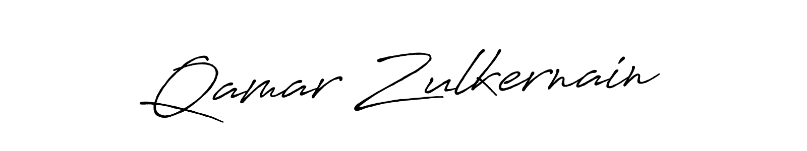 It looks lik you need a new signature style for name Qamar Zulkernain. Design unique handwritten (Antro_Vectra_Bolder) signature with our free signature maker in just a few clicks. Qamar Zulkernain signature style 7 images and pictures png