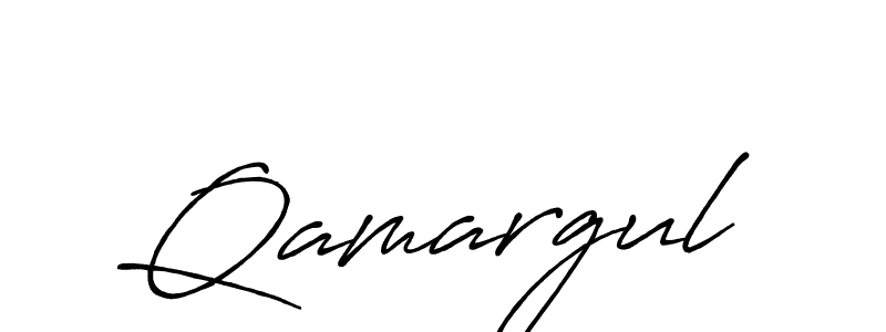 Use a signature maker to create a handwritten signature online. With this signature software, you can design (Antro_Vectra_Bolder) your own signature for name Qamargul. Qamargul signature style 7 images and pictures png