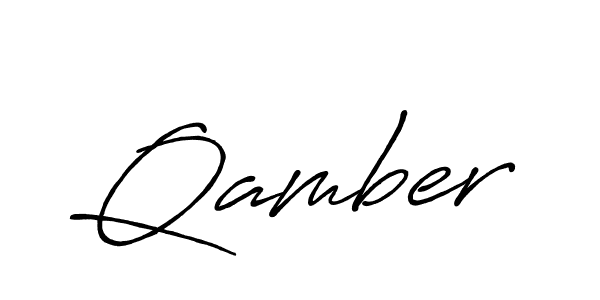 The best way (Antro_Vectra_Bolder) to make a short signature is to pick only two or three words in your name. The name Qamber include a total of six letters. For converting this name. Qamber signature style 7 images and pictures png
