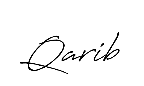 See photos of Qarib official signature by Spectra . Check more albums & portfolios. Read reviews & check more about Antro_Vectra_Bolder font. Qarib signature style 7 images and pictures png