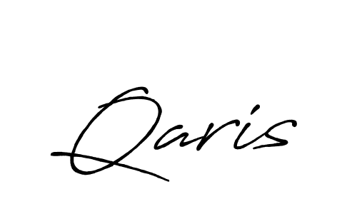 This is the best signature style for the Qaris name. Also you like these signature font (Antro_Vectra_Bolder). Mix name signature. Qaris signature style 7 images and pictures png