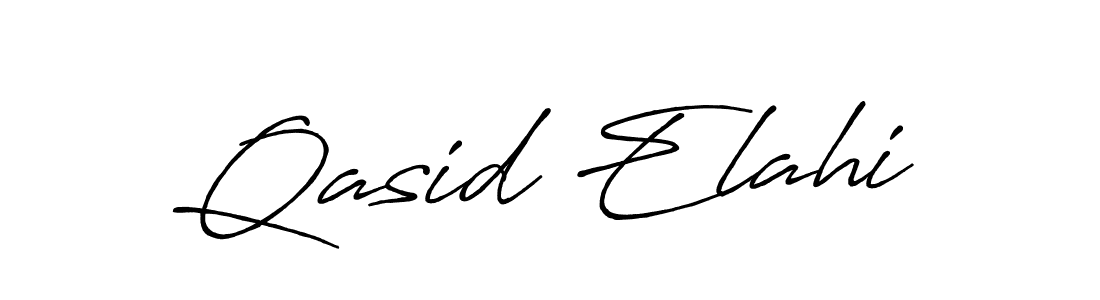 How to Draw Qasid Elahi signature style? Antro_Vectra_Bolder is a latest design signature styles for name Qasid Elahi. Qasid Elahi signature style 7 images and pictures png