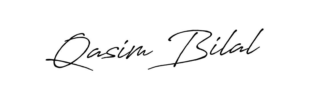 The best way (Antro_Vectra_Bolder) to make a short signature is to pick only two or three words in your name. The name Qasim Bilal include a total of six letters. For converting this name. Qasim Bilal signature style 7 images and pictures png