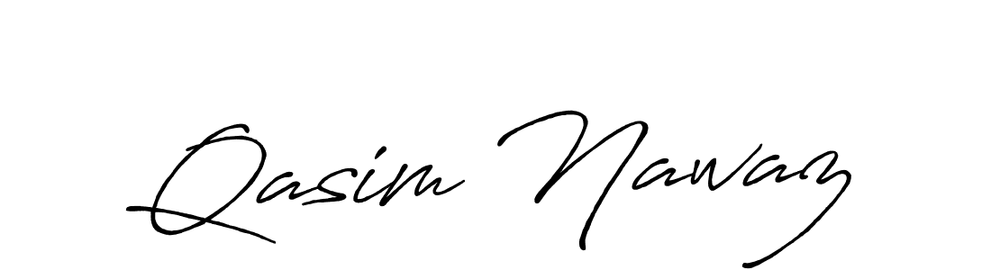 Antro_Vectra_Bolder is a professional signature style that is perfect for those who want to add a touch of class to their signature. It is also a great choice for those who want to make their signature more unique. Get Qasim Nawaz name to fancy signature for free. Qasim Nawaz signature style 7 images and pictures png