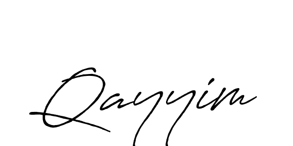 Antro_Vectra_Bolder is a professional signature style that is perfect for those who want to add a touch of class to their signature. It is also a great choice for those who want to make their signature more unique. Get Qayyim name to fancy signature for free. Qayyim signature style 7 images and pictures png