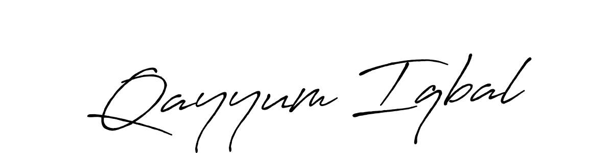 This is the best signature style for the Qayyum Iqbal name. Also you like these signature font (Antro_Vectra_Bolder). Mix name signature. Qayyum Iqbal signature style 7 images and pictures png