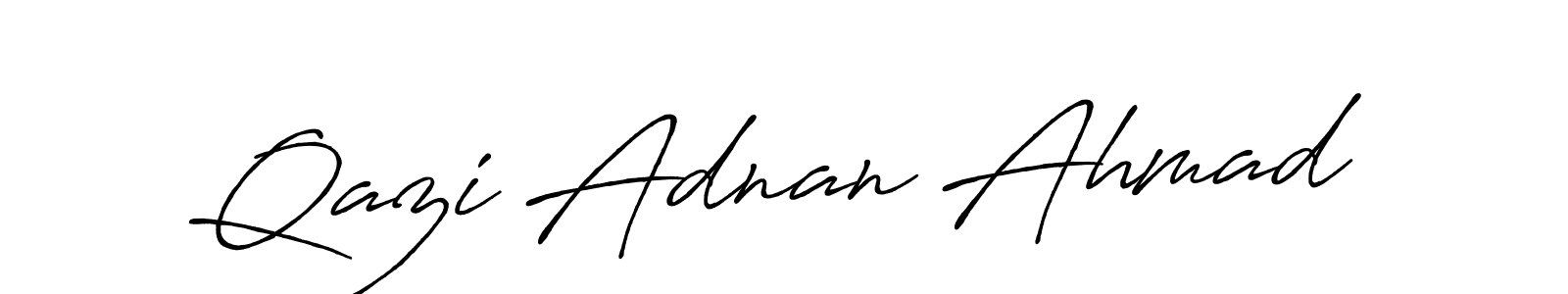 Here are the top 10 professional signature styles for the name Qazi Adnan Ahmad. These are the best autograph styles you can use for your name. Qazi Adnan Ahmad signature style 7 images and pictures png