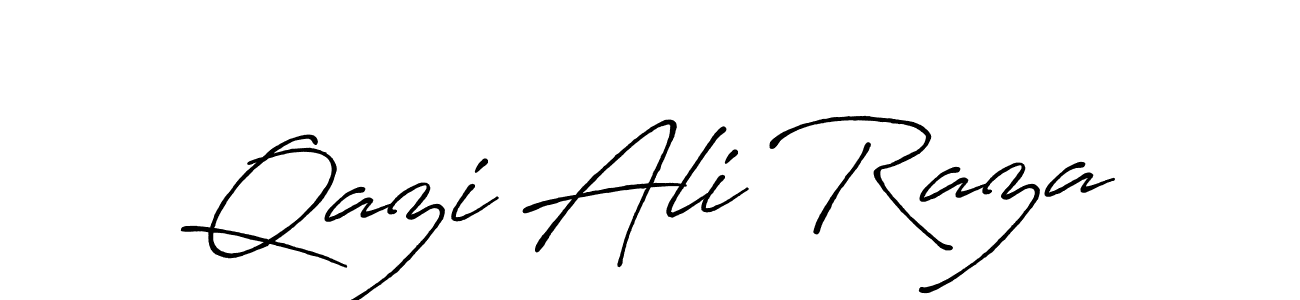 The best way (Antro_Vectra_Bolder) to make a short signature is to pick only two or three words in your name. The name Qazi Ali Raza include a total of six letters. For converting this name. Qazi Ali Raza signature style 7 images and pictures png