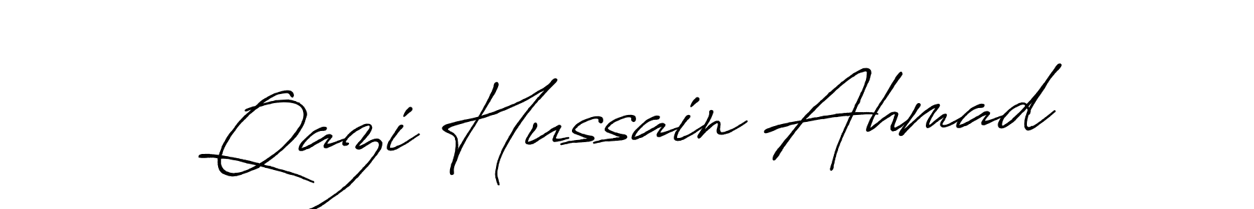It looks lik you need a new signature style for name Qazi Hussain Ahmad. Design unique handwritten (Antro_Vectra_Bolder) signature with our free signature maker in just a few clicks. Qazi Hussain Ahmad signature style 7 images and pictures png