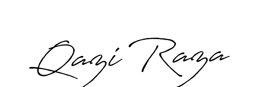 if you are searching for the best signature style for your name Qazi Raza. so please give up your signature search. here we have designed multiple signature styles  using Antro_Vectra_Bolder. Qazi Raza signature style 7 images and pictures png