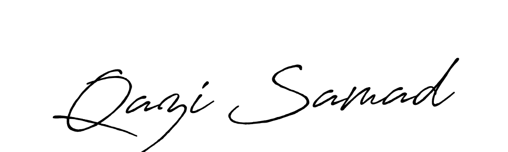 Also we have Qazi Samad name is the best signature style. Create professional handwritten signature collection using Antro_Vectra_Bolder autograph style. Qazi Samad signature style 7 images and pictures png