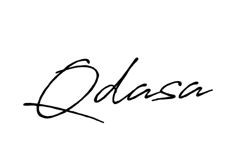 Create a beautiful signature design for name Qdasa. With this signature (Antro_Vectra_Bolder) fonts, you can make a handwritten signature for free. Qdasa signature style 7 images and pictures png