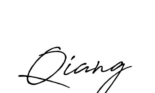 It looks lik you need a new signature style for name Qiang. Design unique handwritten (Antro_Vectra_Bolder) signature with our free signature maker in just a few clicks. Qiang signature style 7 images and pictures png