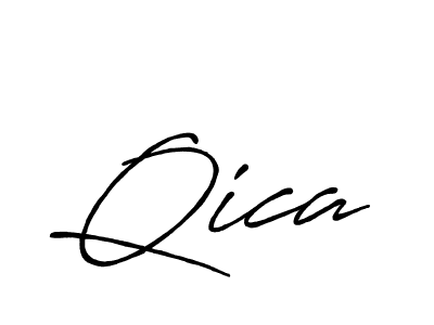 if you are searching for the best signature style for your name Qica. so please give up your signature search. here we have designed multiple signature styles  using Antro_Vectra_Bolder. Qica signature style 7 images and pictures png
