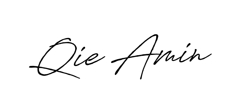 How to make Qie Amin signature? Antro_Vectra_Bolder is a professional autograph style. Create handwritten signature for Qie Amin name. Qie Amin signature style 7 images and pictures png