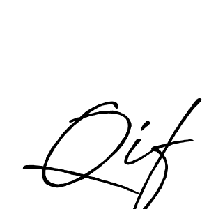 Also You can easily find your signature by using the search form. We will create Qif name handwritten signature images for you free of cost using Antro_Vectra_Bolder sign style. Qif signature style 7 images and pictures png