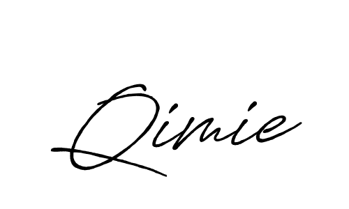 Once you've used our free online signature maker to create your best signature Antro_Vectra_Bolder style, it's time to enjoy all of the benefits that Qimie name signing documents. Qimie signature style 7 images and pictures png