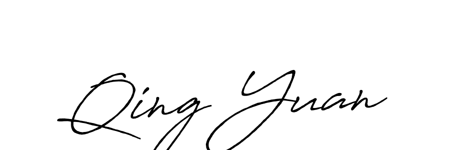 Once you've used our free online signature maker to create your best signature Antro_Vectra_Bolder style, it's time to enjoy all of the benefits that Qing Yuan name signing documents. Qing Yuan signature style 7 images and pictures png