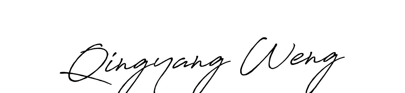 The best way (Antro_Vectra_Bolder) to make a short signature is to pick only two or three words in your name. The name Qingyang Weng include a total of six letters. For converting this name. Qingyang Weng signature style 7 images and pictures png