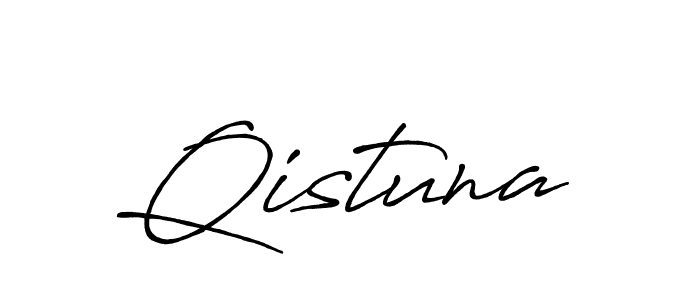 Similarly Antro_Vectra_Bolder is the best handwritten signature design. Signature creator online .You can use it as an online autograph creator for name Qistuna. Qistuna signature style 7 images and pictures png