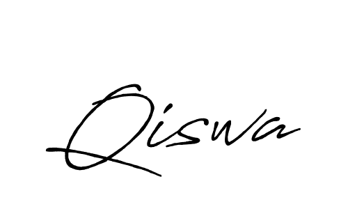 Antro_Vectra_Bolder is a professional signature style that is perfect for those who want to add a touch of class to their signature. It is also a great choice for those who want to make their signature more unique. Get Qiswa name to fancy signature for free. Qiswa signature style 7 images and pictures png