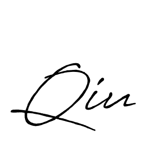 The best way (Antro_Vectra_Bolder) to make a short signature is to pick only two or three words in your name. The name Qiu include a total of six letters. For converting this name. Qiu signature style 7 images and pictures png