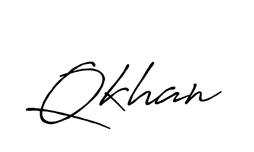 You should practise on your own different ways (Antro_Vectra_Bolder) to write your name (Qkhan) in signature. don't let someone else do it for you. Qkhan signature style 7 images and pictures png