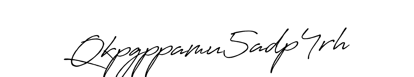 Antro_Vectra_Bolder is a professional signature style that is perfect for those who want to add a touch of class to their signature. It is also a great choice for those who want to make their signature more unique. Get Qkpgppamu5adp4rh name to fancy signature for free. Qkpgppamu5adp4rh signature style 7 images and pictures png