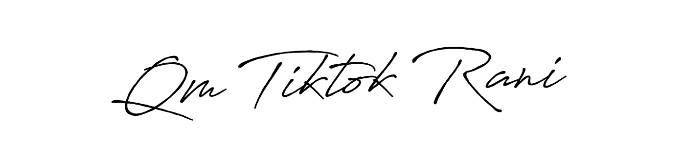 How to Draw Qm Tiktok Rani signature style? Antro_Vectra_Bolder is a latest design signature styles for name Qm Tiktok Rani. Qm Tiktok Rani signature style 7 images and pictures png