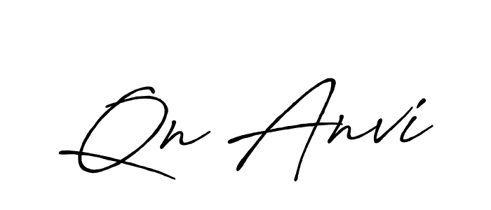 Best and Professional Signature Style for Qn Anvi. Antro_Vectra_Bolder Best Signature Style Collection. Qn Anvi signature style 7 images and pictures png