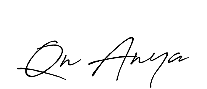 You can use this online signature creator to create a handwritten signature for the name Qn Anya. This is the best online autograph maker. Qn Anya signature style 7 images and pictures png