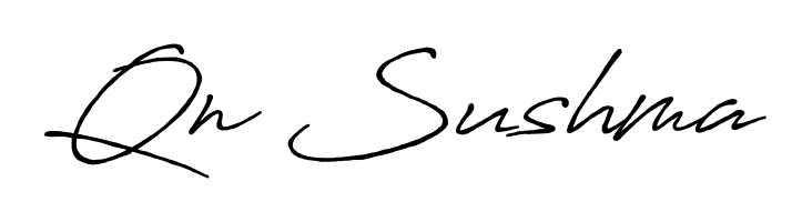 Qn Sushma stylish signature style. Best Handwritten Sign (Antro_Vectra_Bolder) for my name. Handwritten Signature Collection Ideas for my name Qn Sushma. Qn Sushma signature style 7 images and pictures png