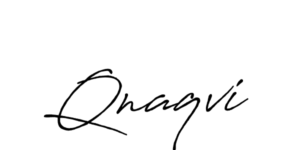 Use a signature maker to create a handwritten signature online. With this signature software, you can design (Antro_Vectra_Bolder) your own signature for name Qnaqvi. Qnaqvi signature style 7 images and pictures png