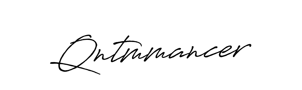 if you are searching for the best signature style for your name Qntmmancer. so please give up your signature search. here we have designed multiple signature styles  using Antro_Vectra_Bolder. Qntmmancer signature style 7 images and pictures png