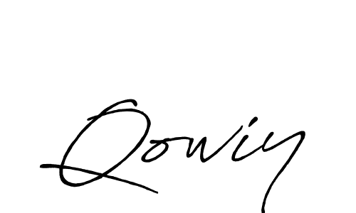 How to Draw Qowiy signature style? Antro_Vectra_Bolder is a latest design signature styles for name Qowiy. Qowiy signature style 7 images and pictures png