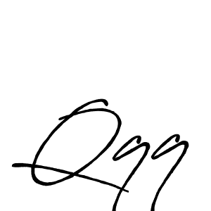 Qqq stylish signature style. Best Handwritten Sign (Antro_Vectra_Bolder) for my name. Handwritten Signature Collection Ideas for my name Qqq. Qqq signature style 7 images and pictures png