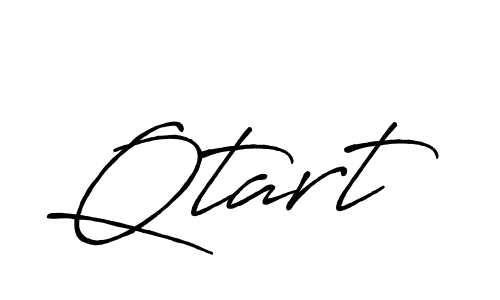 if you are searching for the best signature style for your name Qtart. so please give up your signature search. here we have designed multiple signature styles  using Antro_Vectra_Bolder. Qtart signature style 7 images and pictures png