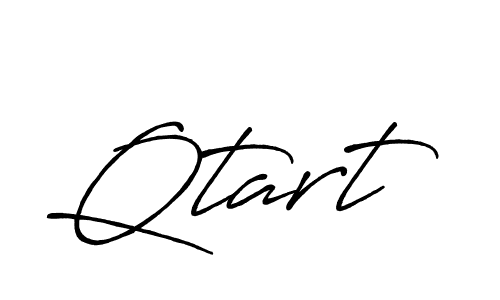 You should practise on your own different ways (Antro_Vectra_Bolder) to write your name (Qtart) in signature. don't let someone else do it for you. Qtart signature style 7 images and pictures png