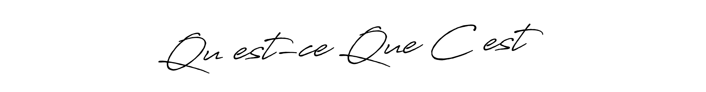 Here are the top 10 professional signature styles for the name Qu’est-ce Que C’est. These are the best autograph styles you can use for your name. Qu’est-ce Que C’est signature style 7 images and pictures png