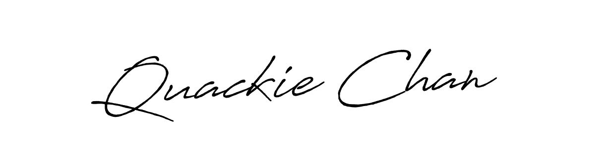 The best way (Antro_Vectra_Bolder) to make a short signature is to pick only two or three words in your name. The name Quackie Chan include a total of six letters. For converting this name. Quackie Chan signature style 7 images and pictures png