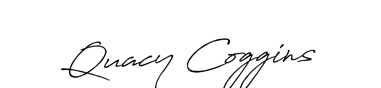 Make a beautiful signature design for name Quacy Coggins. Use this online signature maker to create a handwritten signature for free. Quacy Coggins signature style 7 images and pictures png