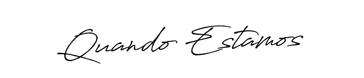 It looks lik you need a new signature style for name Quando Estamos. Design unique handwritten (Antro_Vectra_Bolder) signature with our free signature maker in just a few clicks. Quando Estamos signature style 7 images and pictures png