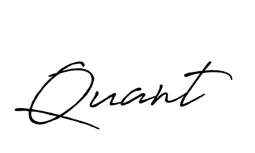 You should practise on your own different ways (Antro_Vectra_Bolder) to write your name (Quant) in signature. don't let someone else do it for you. Quant signature style 7 images and pictures png
