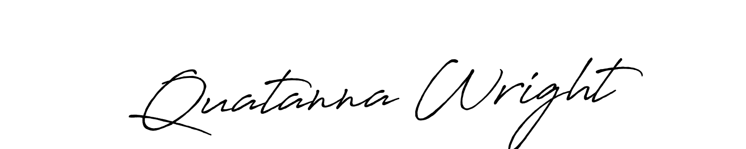 Best and Professional Signature Style for Quatanna Wright. Antro_Vectra_Bolder Best Signature Style Collection. Quatanna Wright signature style 7 images and pictures png
